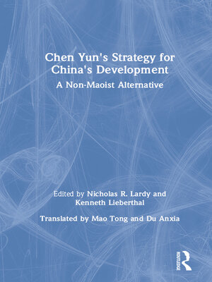 cover image of Chen Yun's Strategy for China's Development